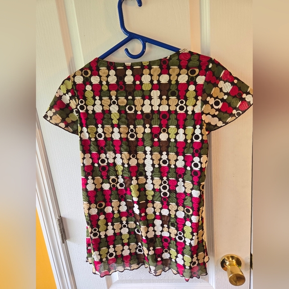 AGB Multicolor Patterned Top - Picture 5 of 5